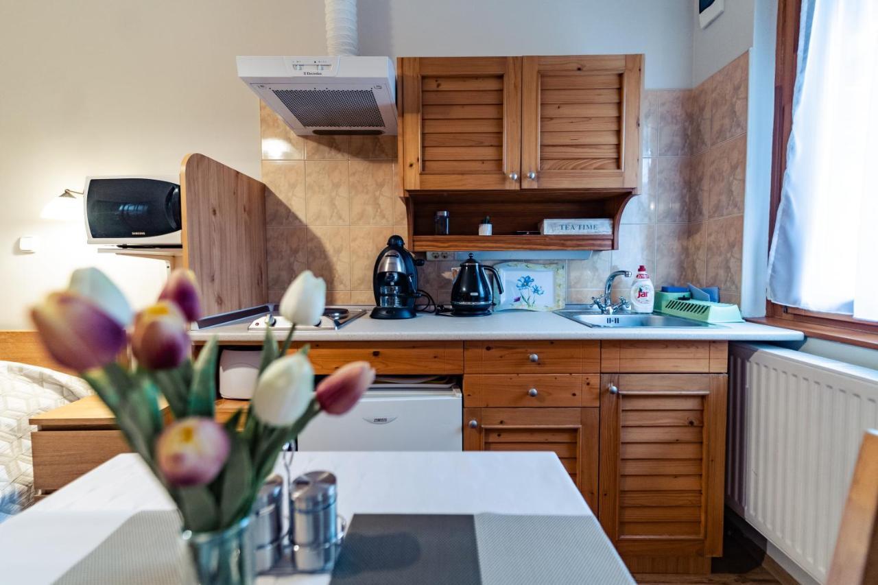 Estike Apartman Gyula Bagian luar foto